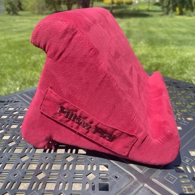 Pillow Pad Tablet Holder Multi-Angle Soft Pillow Lap Stand Phone Cushion Red - Image 1 of 4