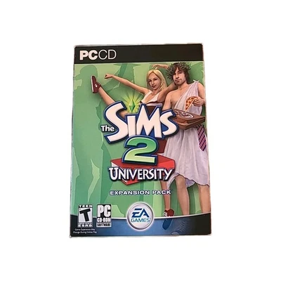 The Sims 2 University Expansion Pack 2 Disc Windows PC Complete with Manual - Image 1 of 4
