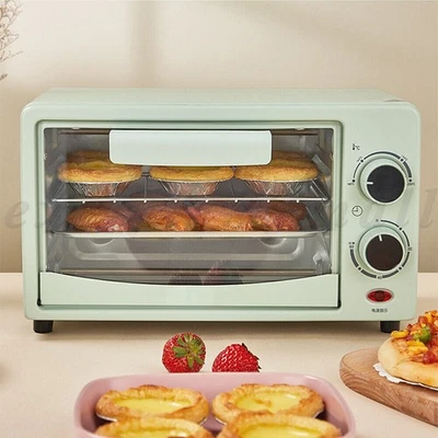 12L 600W Mini Electric Oven Grill Toaster Compact Oven Timer Range 0-60min NEW - image 1 of 4