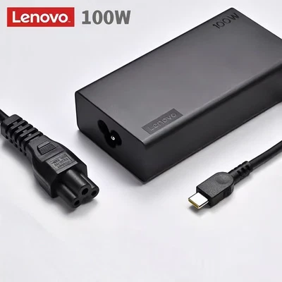 Genuine Lenovo 100W 20V 5A USB-C Charger AC Adapter ADL100YDC3A 5A11D52398 NEW - Image 1 of 4