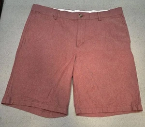 Old Navy Shorts Men's size 38 red Golf Chino Pockets summer comfort stretch - Picture 1 of 4