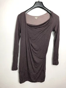 KHUJO Damen Langarmshirt Modell: Alia Dunkellila M - Picture 1 of 3
