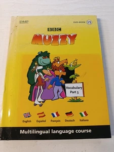 Muzzy BBC Multilingual Languaje Course Vocabulary Part 3 2005 DVD Book Region 2 - Picture 1 of 5