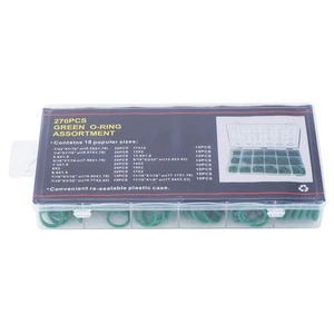 270 Pcs O Ring High Temperature Resistant Sealing Buna N Rubber Ring Assort DW - Picture 1 of 10