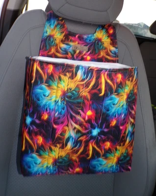 彩虹爆破汽车垃圾袋,头枕汽车包,垃圾袋,汽车配件 — 第 1/4 张图片