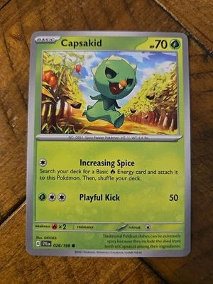 Capsakid 028/198 Sv01: Scarlet & Violet Base Set Regular - Image 1 of 2