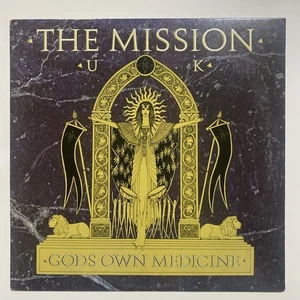 The Mission UK Gods Own Medicine Vinyl LP 1986 Mercury Records 830603 1 M-1 EX+ - Picture 1 of 7