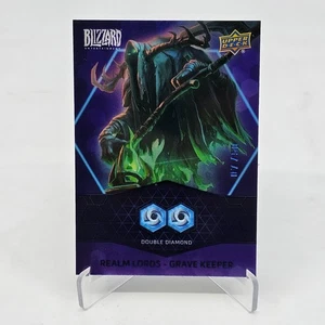 2023 UD Blizzard Legacy Collection Realm Lords Grave Keeper Double Diamond /50 - Picture 1 of 2