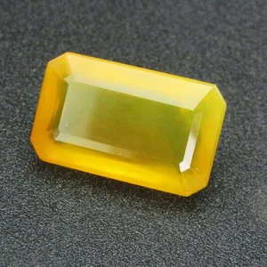 21.27Ct Marvelous Natural Mexican Fire Opal 23x14.3mm Emerald Cut Loose Gemstone - Picture 1 of 11