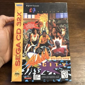 Slam City (SEGA CD 32x) CIB Complete W Reg - Tested - Authentic - Clean - Picture 1 of 13