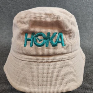 Hoka One One Summer Mile Club Running Bucket Hat Corduroy Tan Cotton  - Picture 1 of 6