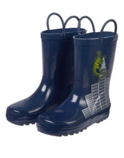 BOTAS DE LLUVIA GYMBOREE MONSTRO-POLITAN MONSTER CITY ESCAPE 9 11 12 13 1 NUEVAS CON ETIQUETAS-OT Foto 1 de 1