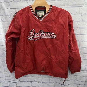 Steve & Barrys Indiana University Hoosiers Pullover Windbreaker Men's XXL Lined - Picture 1 of 10