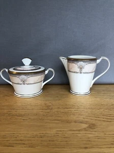 Noritake Pacific Majesty crema e zucchero con coperchio set Bone China - Foto 1 di 12