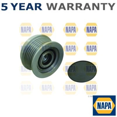 NAPA Alternator Pulley Fits Ford Fiesta Focus C-Max Transit Connect Courier Kuga - Image 1 of 4