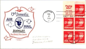 FDC 1973 SC #C79a Art Pages Cachet - Chicago, ILL - Booklet of 5 - F61642 - Picture 1 of 2