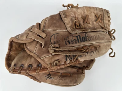 "Guante de cuero de grano superior Nokona AMG-100 11"" Guante de infielder derecho hecho en Estados Unidos" Foto 1 de 4