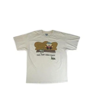 Vintage 1997 South Park Cheesy Poofs Tee Shirt - Picture 1 of 4