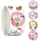 100 Happy Mother's Day ASSORTED 1" ENVELOPE STICKERS LABELS SEALS Greeting Cards