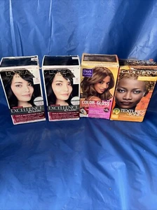 2 Pack L'Oréal Paris Excellence Créme Permanent Hair Color, 1C Plus 2 (see Pics) - Picture 1 of 3