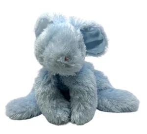 "Conejos de felpa Conejo bebé azul de Pascua conejo flexible acostado 10""" - Imagen 1 de 4