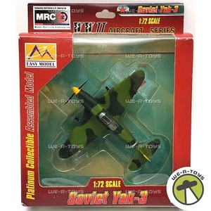 Easy Model WWII Aircraft Series Soviet Yak-3 Vehicle Platinum Collectible Model - Picture 1 of 11