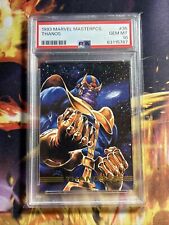 1993 Marvel Masterpieces Thanos #35 GEM MINT PSA 10