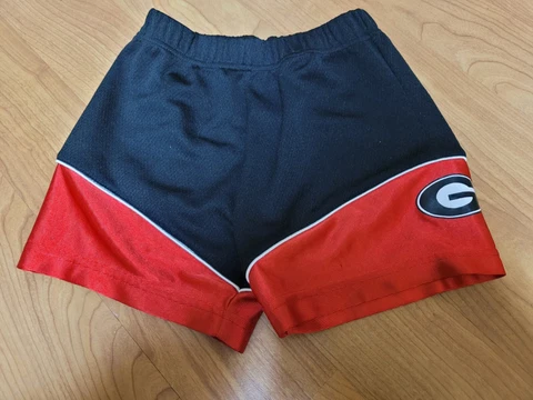 University of Georgia Bulldogs Athletic Shorts Youth Kids 5T Toddler Nice Cover