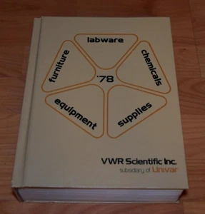 Van Waters Rogers VWR Univar Scientific Laboratory Catalog ASBESTOS '78 HC - Picture 1 of 7