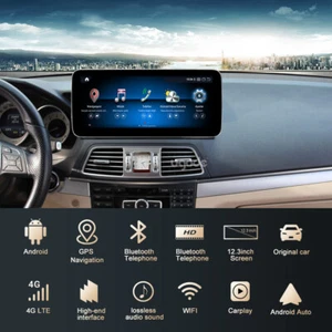Ugode 12.3 8+128G Android Screen CarPlay Mercedes Benz E class coupe C207 W207 - Picture 1 of 11