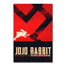 JOJO RABBIT Movie Art Poster Wallpaper Film Wall Print Picture Home Decor 24x36