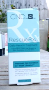 Original CND Rescue RXx 15ml TÄGLICHE KERATINBEHANDLUNG Brandneu im Karton - Bild 1 von 2
