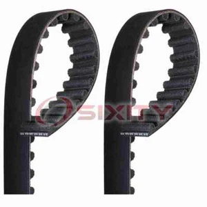 2 pc Gates Engine Timing Belts for Honda GL1500 Gold Wing 1988-1990 Valve zn - Picture 1 of 5
