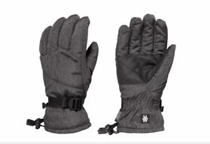 Seirus Innovation Fleck Heatwave Winter Glove Gray Black Adult Mens S M L XL