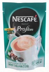 Nescafe Protect ProSlim 4,000mg Fiber Healthly Instant Coffee Mix Powder 4 Stick - Picture 1 of 7