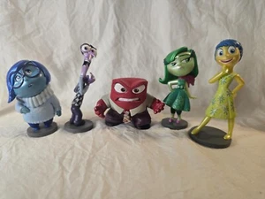 Inside Out Disneystore PVC Figure Play Set of 5 - Picture 1 of 5
