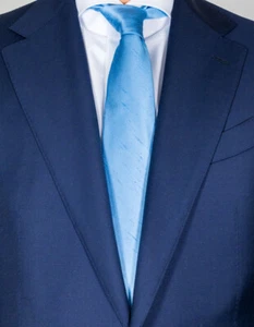 Corbata Kiton en azul claro con estructura - Imagen 1 de 1
