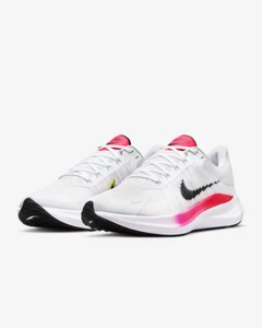 NEW Nike Zoom Winflo 8 Men's Size 14 White/Black-Bright Crimson CW3419 100 - Picture 1 of 6