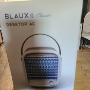 Blaux Classic Desktop AC Portable Cooling Fan White New Sealed - Picture 1 of 4