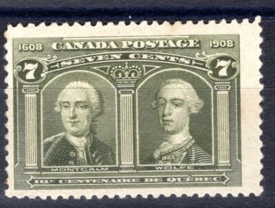 Canada 1908 sg 192 7c sage-green Quebec - UM cat £95 - Image 1 of 2