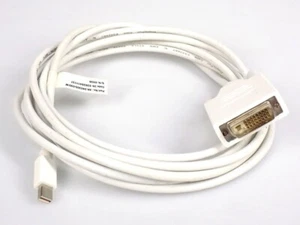 Digitus Mini-DisplayPort DVI-D Kabel 3.00m AK-340305-030-W schraubbar Weiß - Bild 1 von 1
