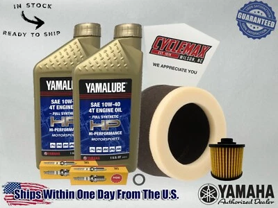 Kit de puesta a punto Cyclemax totalmente sintético Yamalube para Yamaha V STAR 250 2008-2025 Foto 1 de 4