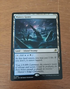 MTG Watery Grave - EoE Set - 0261 Rare - Picture 1 of 2
