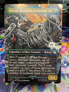 Omega, Heartless Evolution - MTG: Final Fantasy U 0347 Borderless - Picture 1 of 2