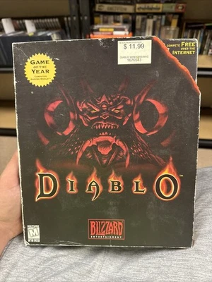 Diablo Big Box Game Of The Year Edition (PC) CIB Including Diablo 2 Extra - Image 1 of 4