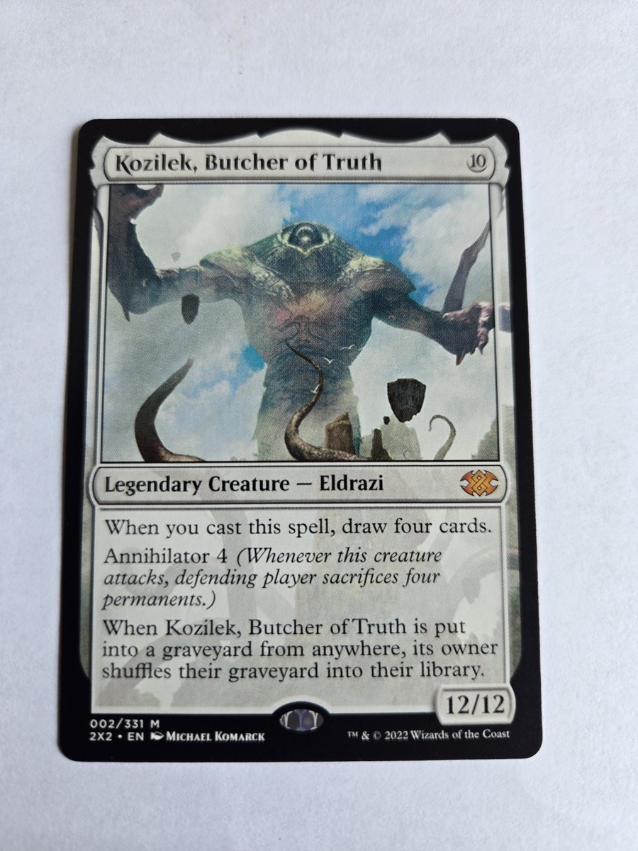Kozilek, Butcher of Truth ボーダーレス Kozilek, Butcher of Truth (Borderless) | Double Masters 2022