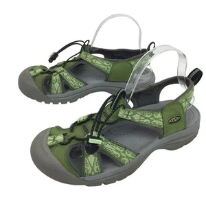 Sandalias de senderismo impermeables Keen Venice verdes para mujer 9 - Imagen 1 de 11