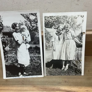 1923 RPPC & Foto Leola & Tochter & Josephine Manzel Brille Smile Ogden UT B52 - Bild 1 von 6