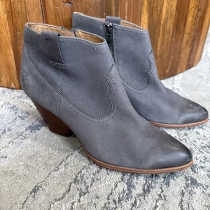 Frye Women's Gray Reina Booties - Size 9m - Picture 1 of 11