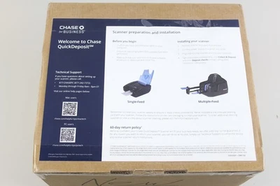 NEW Panini Chase Bank Mi Deal Check Scanner Deposit POS - Image 1 of 4